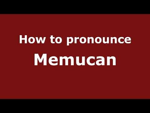 Pronounce Names - How to Pronounce Memucan