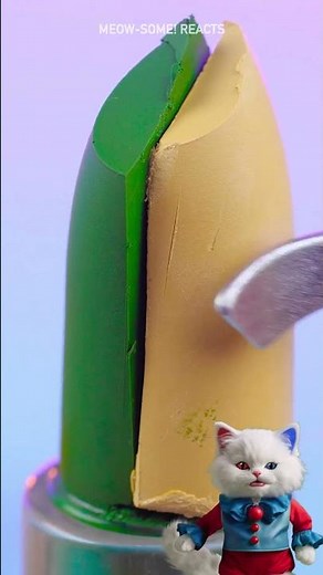 CATS LIPSTICK ART HACK Watch This Crazy DIY Transformation #funny #cat #diy #hacks #shorts