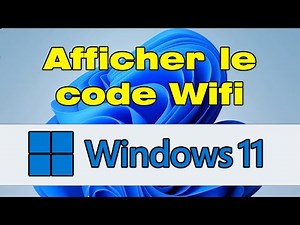 Comment voir le mot de passe Wifi sur Windows 11 | afficher code Wifi Windows 11