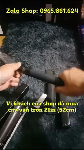 Khách mở hộp đơn hàng baton auto lock Yerengu 21in (52cm)