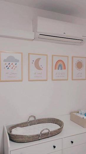 DIY my baby's room during my 36 weeks of pregnancy with husb. #nurseryroomideas #babyroomdecor