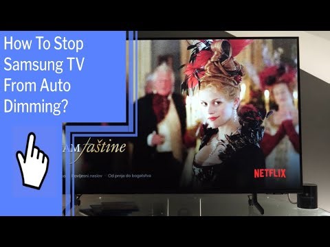 How To Stop Samsung TV From Auto Dimming?