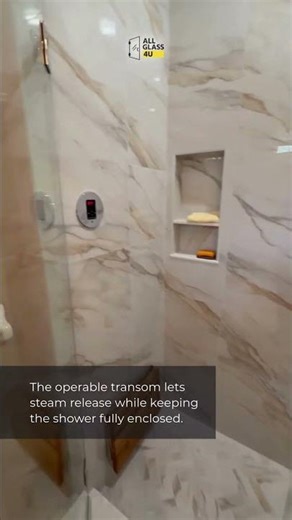 Steam showers and tall ceilings need a setup that actually works with the space