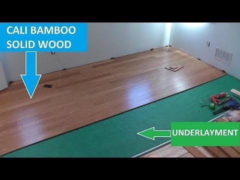 Cali Bamboo Hardwood Flooring - Tips on Cutting and Installation