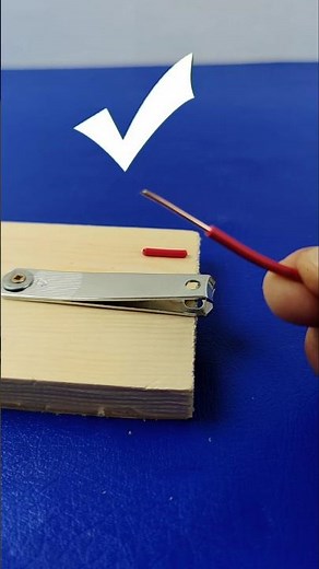 Watch This! Strip Wires Insanely Fast With This Simple Tool! 🤯 #diy