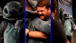 7.8K views · 285 reactions | I surprised Stitch and he was speechless  | Brian Hull | Facebook