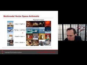 Lecture 4.2: Coordinated Representations (Multimodal Machine Learning, Carnegie Mellon University)