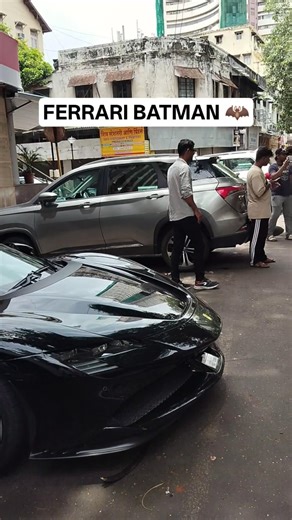 ferrari 🦇 batman #shorts #cars