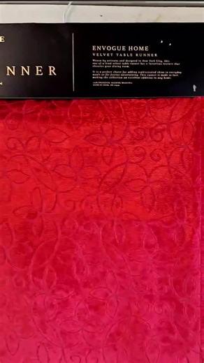 Luxury Red Velvet Table Runner – Vintage Quilted Leaf Pattern, Envogue, Holiday Wedding Decor - Etsy