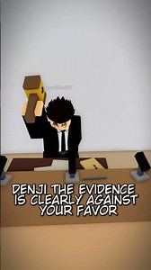 Denji's court case 💔😭 #roblox #jjs #jujutsushenanigans