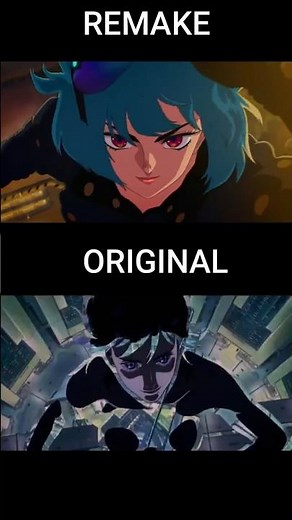 Ghost in the Shell 1995 vs 2026 #ghost #anime #remake #ghostintheshell #retro