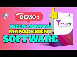 Discover Teesom: Your Ultimate Screen Printing Management Software Demo 1