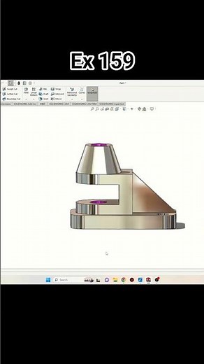 SolidWorks Tutorial! Exercise for beginners 159