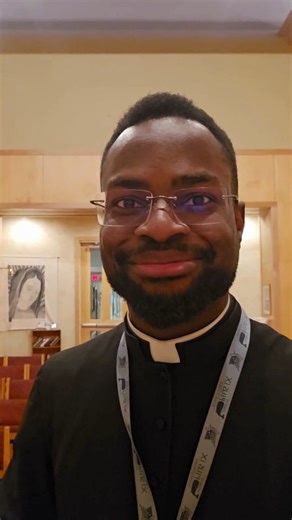 Pope Saint John Paul II Preparatory School on Instagram: "Have you ever caught yourself almost running into the person in front of you while entering a Catholic church because they kneeled down? No, this was not intentionally done to check your awareness, but to show respect to someone of significant importance! This week’s fun fact from Father O breaks down why people kneel while entering a Catholic church and its significance to other items and movements you may see during Mass."