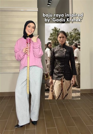 ✨Episode 3 pf EJGB: recreate baju raya inspired by Gadis Kretek sebab i baruuuuu je tengok cerita tu hahaha sorry la lambat nak jump into the bandwagon tapi i sukaaa tengok baju baju yang jeng yah pakai sbb simple gila tapi LURVES!!🥹 boleh pakai time raya or open house nanti maybe? ^_^ #EidJustGotBetter #bajuraya #raya2026 #gadiskretek