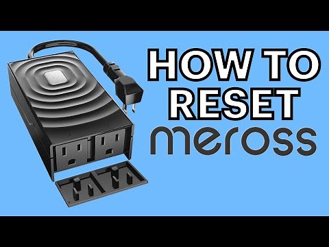How to Reset Meross Outdoor Smart Plug