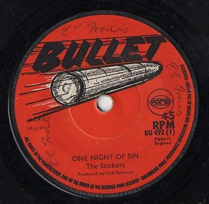 The Stickers - One Night Of Sin