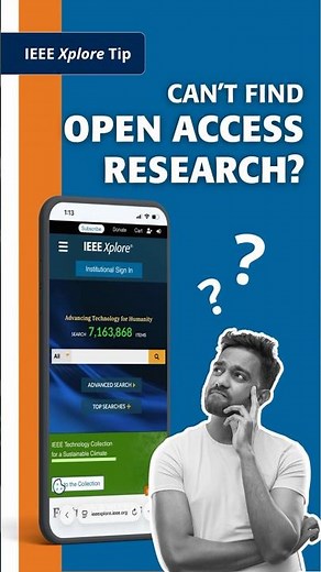 IEEE Xplore Tip: Finding Open Access Articles