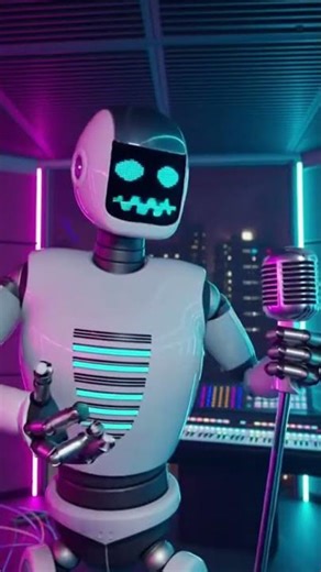 🤖🎤 Robot Tries Singing… Autotunes EVERYTHING 😂