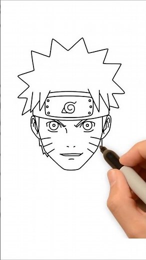 Come disegnare NARUTO | Disegno per Bambini