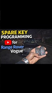 Range Rover Vogue Spare Key Programming - No Dealership Needed