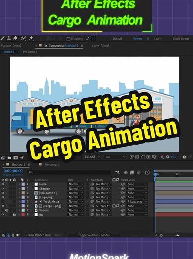 How to Create Animate a Loading a Truck in After Effects Tutorial #aftereffects #motiongraphics #animationtutorial #vfx #graphicdesign #2danimation #truckanimation #loadingtruck #adobeaftereffects #learnanimation #videoediting #filmmaking #designmotion #creativeprocess #tiktoktutorial #editingskills #motiondesign #visualeffects #digitalart #trendingnow