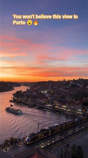 You won’t believe this view in Porto 😮‍🔥#shorts #porto #trending