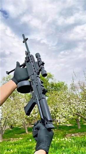 LCT Stamped Steel LCK-16 Airsoft AEG Light Air Rifle #airsoft #airrifleshooting