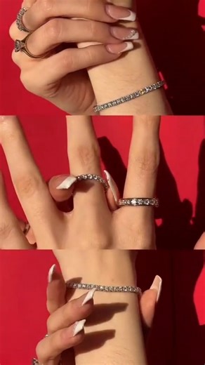 Channeling Billie Jean energy with every sparkle. #billiejean #jewelry #vantaragems #couple #viral