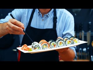 🍣 Homemade Sushi with Pickled Ginger and Wasabi | Mates Family Sushi Recipe - Play on Qoob