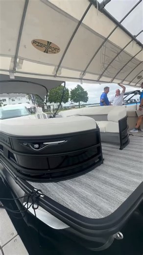 That first step onto your Benny at the start of the season? Chef’s kiss! There’s nothing like it. | Bennington Pontoon Boats