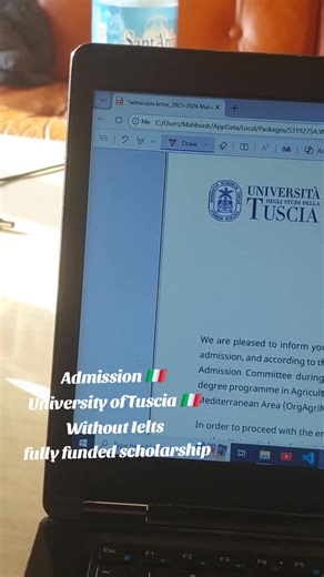 Study in Italy: Fully Funded Scholarship at University of Tuscia