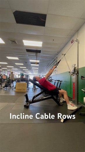Incline Cable Rows