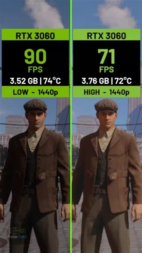 Mafia Definitive Edition RTX 3060 - TEST - 1440P