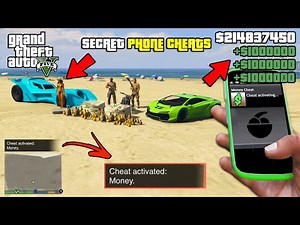 GTA 5 - All New Story Mode Secret Phone Cheats 2025! (PS5,PS4,PC,XBOX)