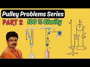 Constrained Motion/Pulley Problems Series/ Part 2/Laws of Motion/Dr Karthick