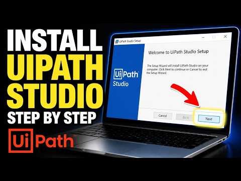 How to install UiPath Studio for RPA productivity automations - Step By Step