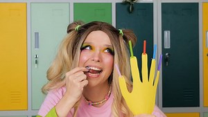 Creative nail art practice hand: Easy to make and fun to use!