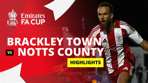 Brackley Town vs Notts County - Highlight | FA Cup 2025/26