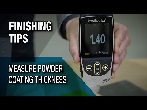 How to Measure Powder Coating Thickness