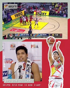 26K views · 690 reactions | FINAL: SMB 117 - 107 ROS BPG: DON TROLLANO 20 PTS 9/15 FGM 11 REB 3 AST | SMB Replay TV | Facebook