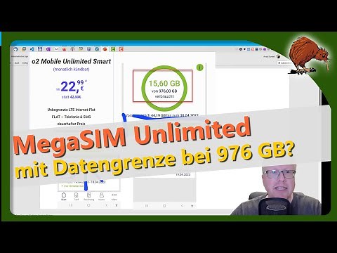 MegaSIM Unlimited mit Datenlimit bei 976 GB?