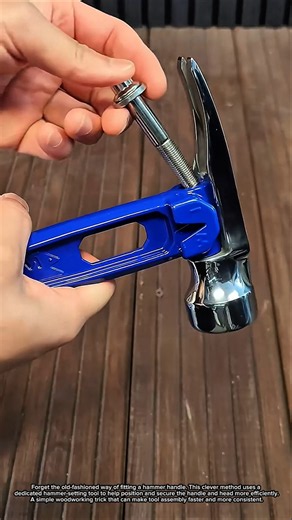 This Is a Smarter Way to Install a Hammer Handle!