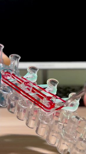 Triple fishtail 🙃 #rainbowloom #bracelet #edit #rainbowloombracelets