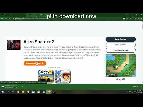 cara instal game alien shooter 2 di windows