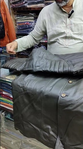 Custom Big Size Leather Overcoat | 62+ Chest Genuine Leather Coat | Handmade Custom Jacket for Mens
