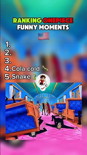 Top 5 Funniest One Piece Moments Ranked!