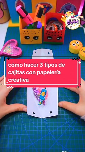 Cómo hacer 3 tipos de cajitas creativas