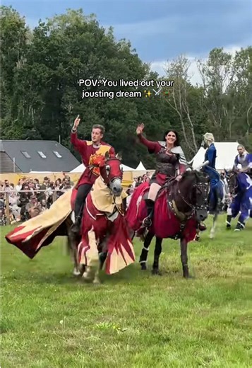 This was unreal 🏹 The Loxwood Joust does not disappoint ⚔️✨ #jousting #loxwoodjoust #jousttok #joustingfestival #westsussex
