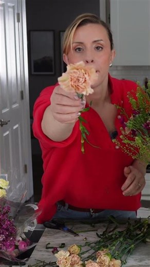Carnation Hack: Make Cheap Flowers Look Expensive & Full!